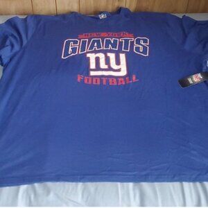 NFL New York Giants 2021 schedule T-shirt 3XL blue